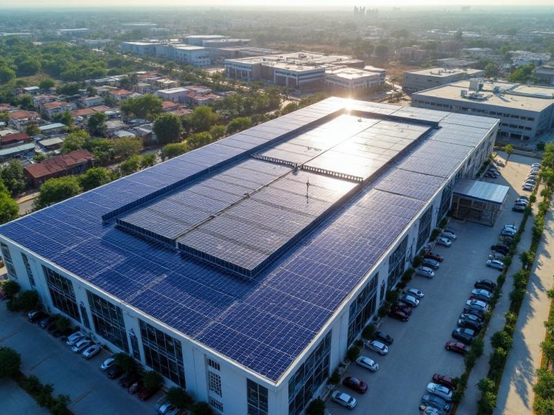 Commercial Solar Array - Shopping Mall - Felicity Solar project showcase
